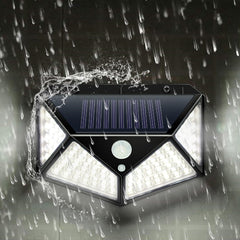 Garden Solar Lamp - PIR Motion Sensor LED Outdoor Light