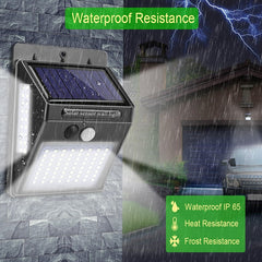 Garden Solar Lamp - PIR Motion Sensor LED Outdoor Light