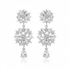 Asterism Rhinestone Earrings