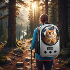 Cat Carrier Backpack Space Capsule