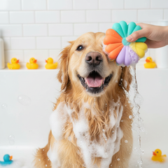 Cute Dog Bath Brush
