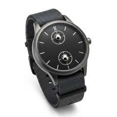 Iron ball magnetic pointer men's watch with futuristic design, unique concept quartz watch