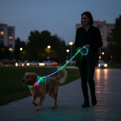 LED Lights Dog Leash