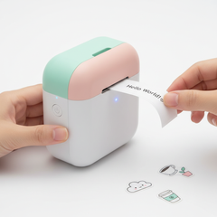 Mini Printer Portable Thermal Stickers
