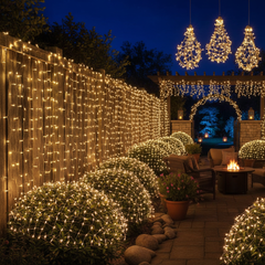 Net Mesh Solar Fairy Lights