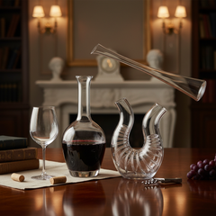 Transparent Wine Decanter