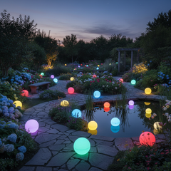 Waterproof Garden Ball LED Lights